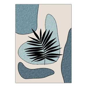 Poster Quadro Tela Canvas - Illustrazione Line Art e Foglie Minimal A0012-D0014 - Picture 1 of 19