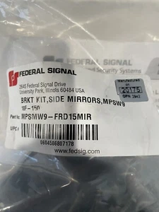 Kit de soporte de señal federal, espejo lateral, MPSW9, F-150 - Imagen 1 de 2