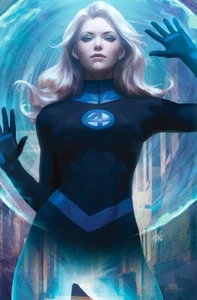 FANTASTIC FOUR #1 - VARIANTE ARTGERM π ESPOSIZIONE FUMETTI CHIAVE QUASI NUOVO+ - Foto 1 di 4