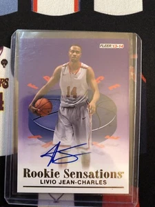 Livio Jean-Charles RS-16 2013-14 Fleer Retro '92-93 Rookie Sensations Auto #2 - Foto 1 di 2