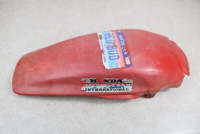 Honda CR250R 1988 rojo guardabarros trasero capó carenado Foto 1 de 4