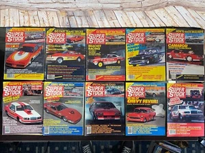(10) 1984 SUPER STOCK ＆ DRAG ILLUSTRATED ~ Dallas Glidden Chrisman Nova Cougar - Picture 1 of 11