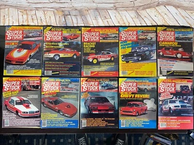 (10) 1984 SUPER STOCK ＆ DRAG ILLUSTRATED ~ Dallas Glidden Chrisman Nova Cougar - Image 1 of 4