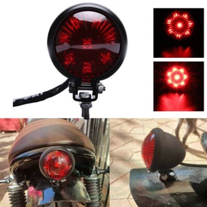 Motorcycle LED Brake Tail Light For Harley Bobber Chopper Cafe Racer Off Road A+ - Picture 1 of 12