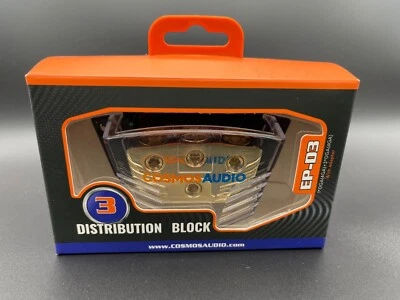 1 IN/3 OUT  DISTRIBUTION BLOCK COSMOS AUDIO EP-D3 - Image 1 of 4