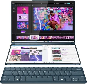 💎Lenovo Yoga Book 9 i7-13th/ 2x DUAL 13.3" 2.8K OLED TOUCH /16GB RAM/1 TB SSD - Picture 1 of 7