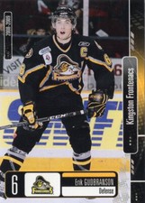 2008/09 Kingston Frontenacs - ERIK GUDBRANSON [Columbus Blue Jackets] NHL