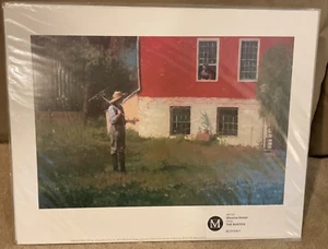 Winslow Homer “The Rustics” Canvas Oil Print from the Met, 1998, 11 x 14", NEW - Picture 1 of 1