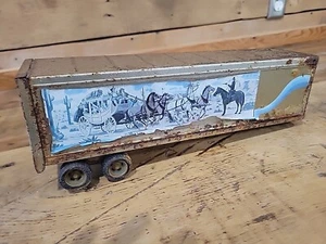 ERTL Smokey and the Bandit Movie Semi Truck Trailer Only Gray Metal Parts/Resto - Picture 1 of 8