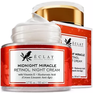 Retinol Night Cream - 2.5% Retinol with 2.5% Hyaluronic Acid Anti Aging Face Cre - Picture 1 of 6