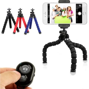 Soporte de montaje de trípode con soporte de pulpo flexible para teléfono Samsung iPhone Huawei Lo último - Imagen 1 de 8