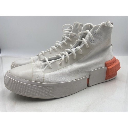 Scarpe Converse All Star donna taglia 9 5 Disrupt CX alte bianco arancione 167753C