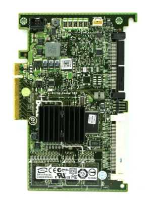 Dell Perc 6/i Dual Channel Pci-Express Integrated SAS Raid Controller Card T954J - Image 1 of 2