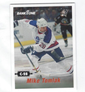 1996-97 Milwaukee Admirals (IHL) Mike Tomlak