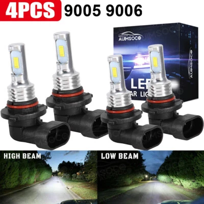 For Buick Park Avenue 1991-2005 LED Headlights Bulbs Conversion Kit Super Bright - Image 1 of 4