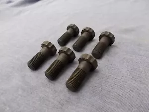 Ford Essex & Kent Crossflow Flywheel 12-point H/D Bolts (6) - Original Equipment - Picture 1 of 4