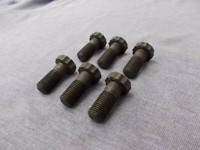 Ford Essex & Kent Crossflow Flywheel 12-point H/D Bolts (6) - Original Equipment - Image 1 of 4