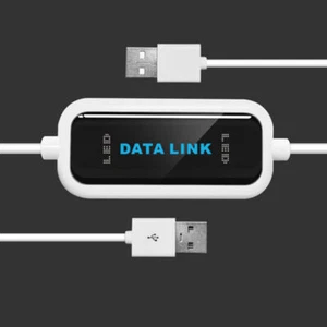 PC zu PC USB Datenkabel Data Kabel Link Kabel Ladekabel Datentransfer Cable - Bild 1 von 5