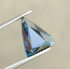 Teal Sapphire 0.95 Ct Pear Shape Sapphire ,Jewelry Making,Sapphire Jewelry - Picture 1 of 7