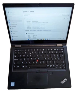 Lenovo ThinkPad Yoga X390 Core i5 8265U 1.8GHz 8GB 256GB 13.3" 2In1 8th Gen 2511 - Picture 1 of 11
