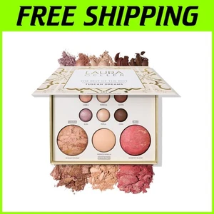 Artisan Baked Face Palette with Bronzer, Blush & 6 Eyeshadows - Italian Charm - Picture 1 of 11