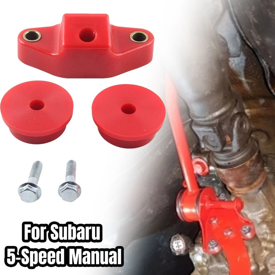 For Subaru Forester 5MT Front Rear Shifter Stabilizer Bushing Kit 5 Speed Manual Foto 1 de 4