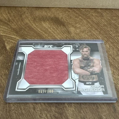 2016 Topps UFC Knockout - Relíquias Conor McGregor #KR-CM /188 (MEM) - Imagem 1 de 2