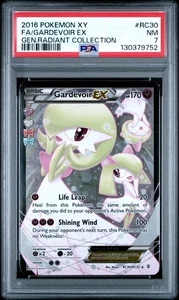 PSA 7 NM 2016 POKEMON XY GENERATIONS RADIANT COLL #RC30 FULL ART GARDEVOIR EX - Bild 1 von 2