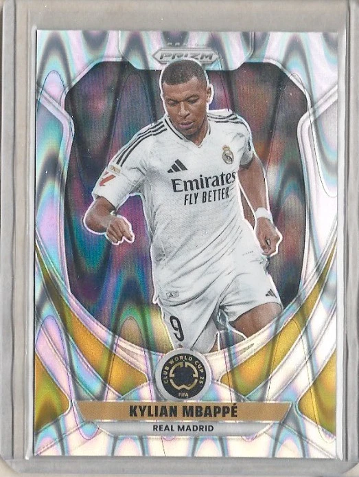 Kylian Mbappe Real Madrid 2025 Prizm FIFA Club World Cup Seismic #143 - Image 1 of 1