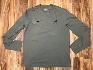 Nike Alabama Crimson Tide Olive Military Langarmshirt Herren Gr. M - Bild 1 von 7
