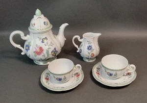 Villeroy & Boch Heinrich 'Indian Summer' Teapot, Milk Jug, Cup/Saucer x 2 SA/JE - Picture 1 of 21