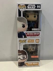 Funko Pop! Star Wars #248 Han Solo Only At Target Exclusive & Han Solo snow Gear - Picture 1 of 6