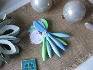 RICE SET 6 Buttermesser KINDER Melamin hitze/spülmaschinenfest L 14 cm NP 13€ - Bild 1 von 5