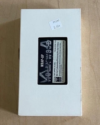 Video Store VHS Promo Trailer Tape WRAP-UP HOLLYWOOD 1986 In-Store Display Reel - Image 1 of 4