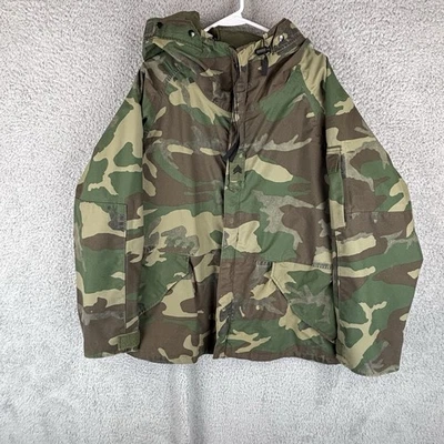 Chaqueta Parka Militar EE. UU. Clima Frío Camuflada Para Hombre Grande Corta 8415-01-228-1318 Foto 1 de 4