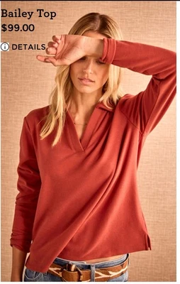 Top Bailey Cabi Otoño 2025 Talla Mediana Foto 1 de 2