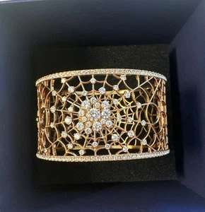 swarovski crystal cuff bracelet - Picture 1 of 8