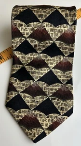 Boston Traders Vintage Neck Tie 100% silk 58" x 4" Preowned - Picture 1 of 8