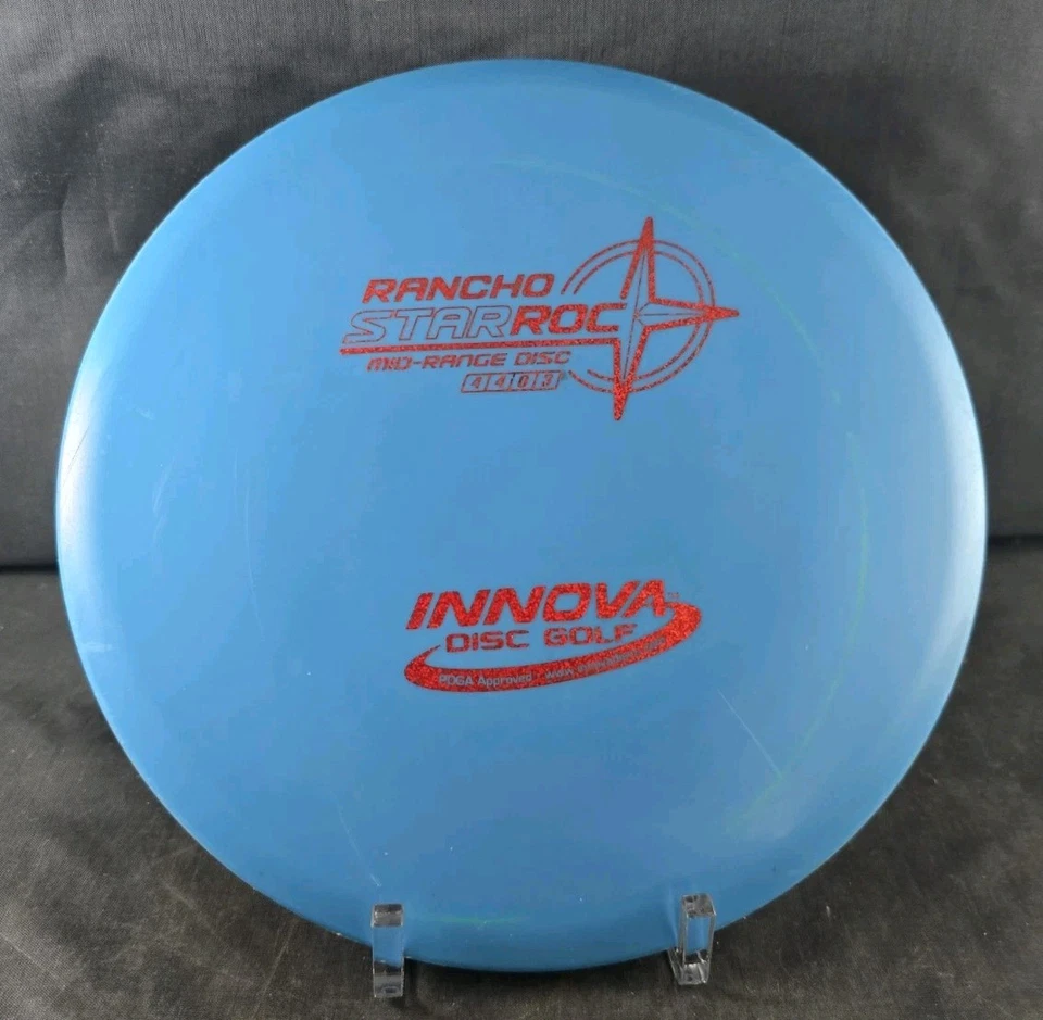 Innova Star RANCHO ROC Disc Golf Midrange Disc Penned Patent #s OOP 175g - Image 1 of 4