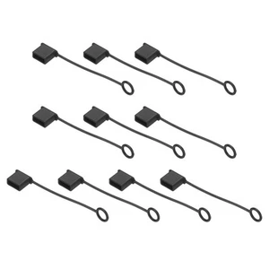 10pcs Housse de Port USB Anti Poussière Silicone USB Femelle Port Cover Noir - Photo 1 sur 5