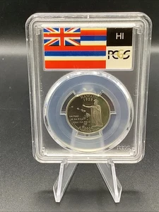 25C State Quarter Hawaii 2008-S graduación profesional PR69 DCAM 90 % plateado - Imagen 1 de 2