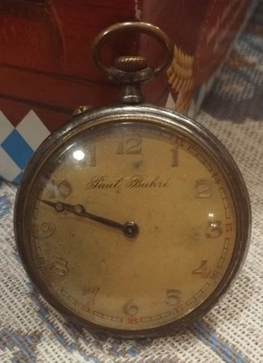 Paul Buhrè original Swiss pocket watch pocket manual watch XIX to recalibrated - Image 1 of 4