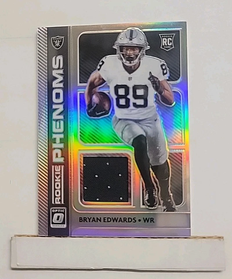 2020 Donruss Optic Bryan Edwards RC #RP-28 Silver Prizm Rookie Phenoms Patch M1 - Image 1 of 1