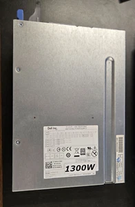 Dell Precision T3600 T3610 T5610 T7600 T7610 1300W Power Supply 6MKJ9 H1300EF-00 - Photo 1/3