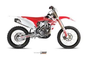 MIVV FULL SYSTEM EXHAUST FOR HONDA CRF 250 2011 > 2012 STAINLESS STEEL - Picture 1 of 3
