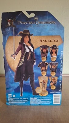 Disney. Figura de acción Piratas del Caribe - Angélica Teach 6". Penélope Cruz Foto 1 de 3