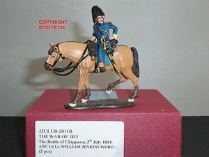 JOHN JENKINS JJCLUB 2011B LIEUTENANT WILLIAM JENKINS WORTH MOUNTED TOY SOLDIER - Picture 1 of 1
