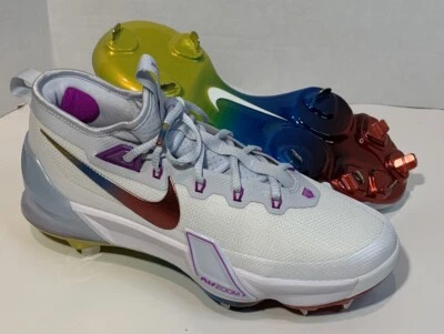 Size 7 - Men's Nike Force Zoom Trout 9 Elite Metal Baseball Cleats FV4575-106 - Image 1 of 4