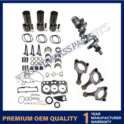 Overhaul Rebuild Kit/Connecting Rod/Crankshaft STD for Yanmar 3TNV76 Engine - Image 1 of 4