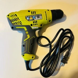 Ryobi 5.5 Amp Corded 3/8 in. Variable Speed Compact Drill Driver with Tool Bag - Picture 1 of 4